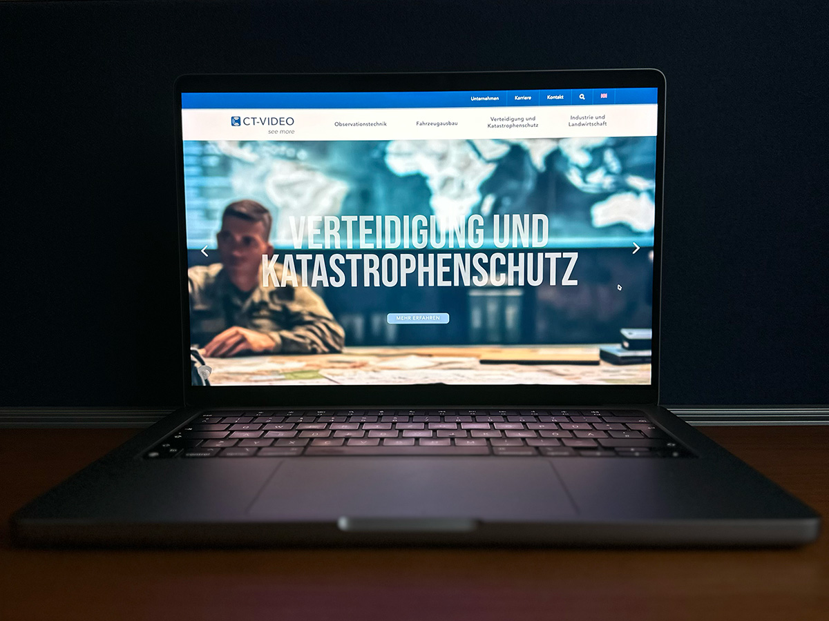 Neue Website CT-VIDEO GmbH